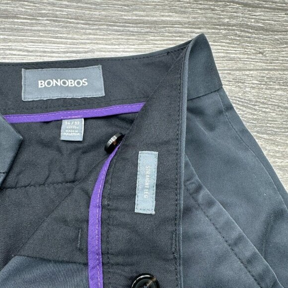 Bonobos Weekday Warrior Tuesday Chino Pants Men's 34x32 Straight Leg Preppy - Picture 6 of 14